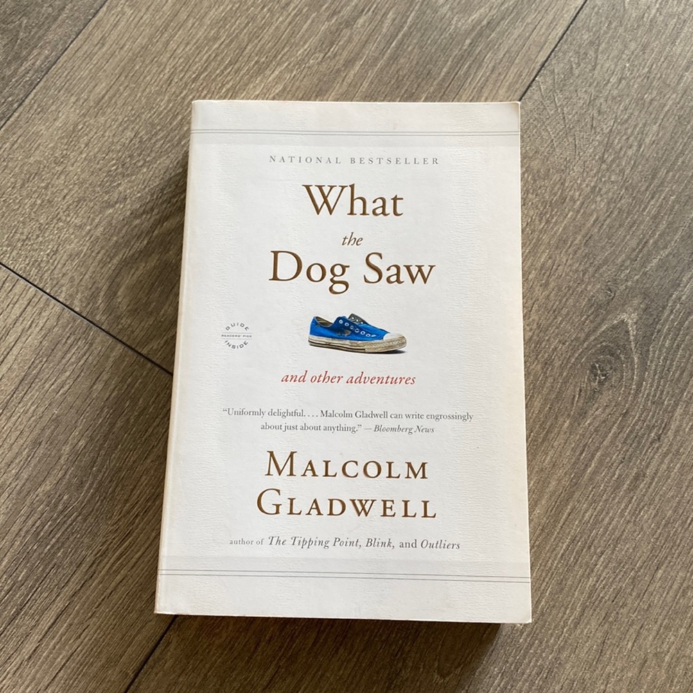 What the Dog Saw Book